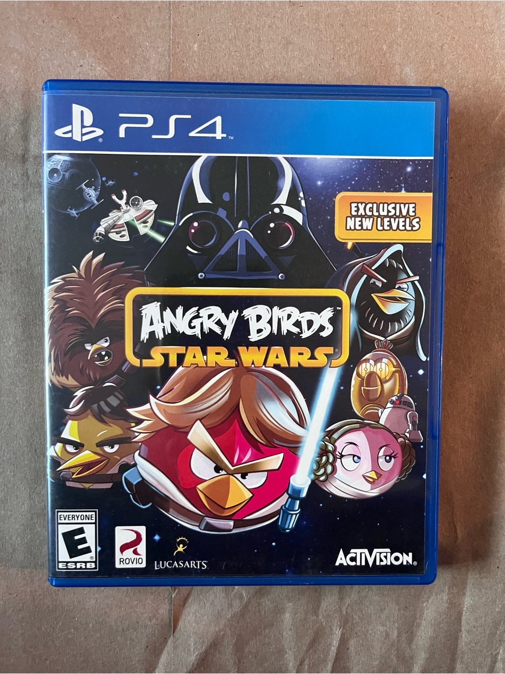 Angry Birds Star Wars PS4 Game - Activision - Blue Case